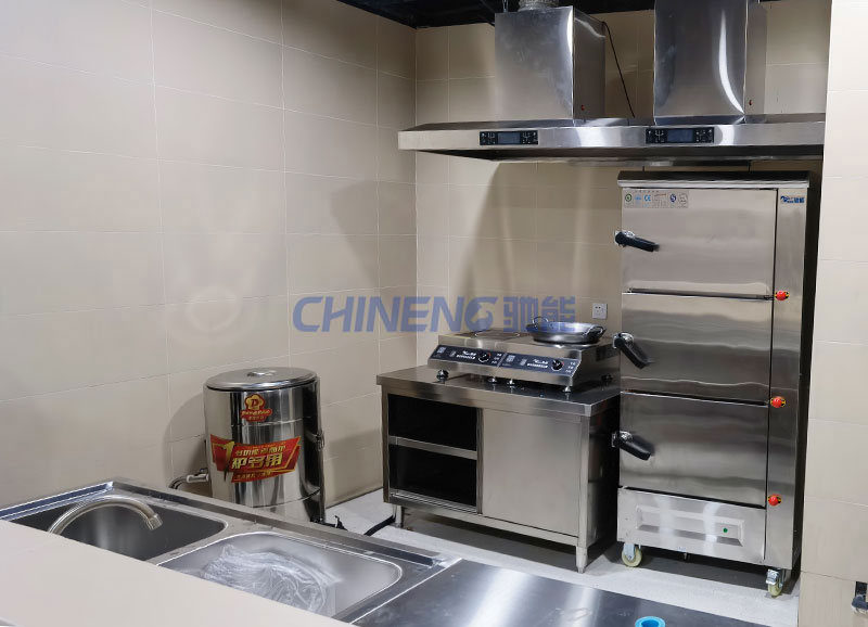 格魯國(guó)際日托食堂烹飪區(qū)