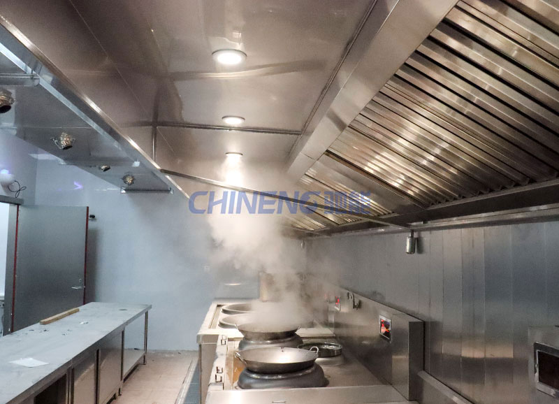 廣州新萊福員工食堂新風系統