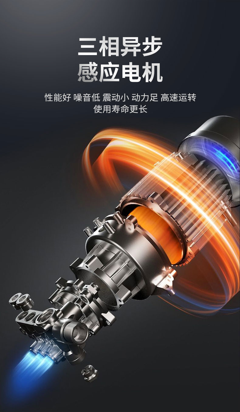 馳能垃圾處理器感應(yīng)電機(jī)