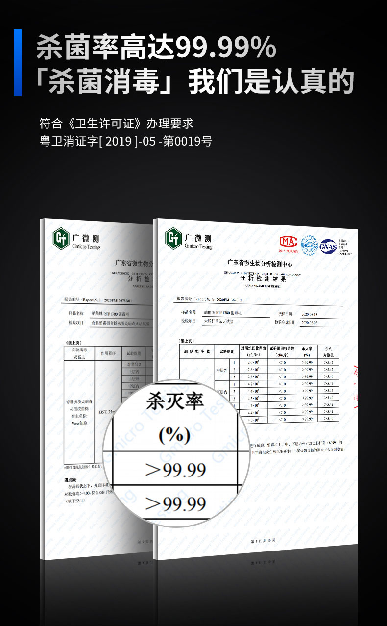 馳能熱風(fēng)消毒柜二星級消毒