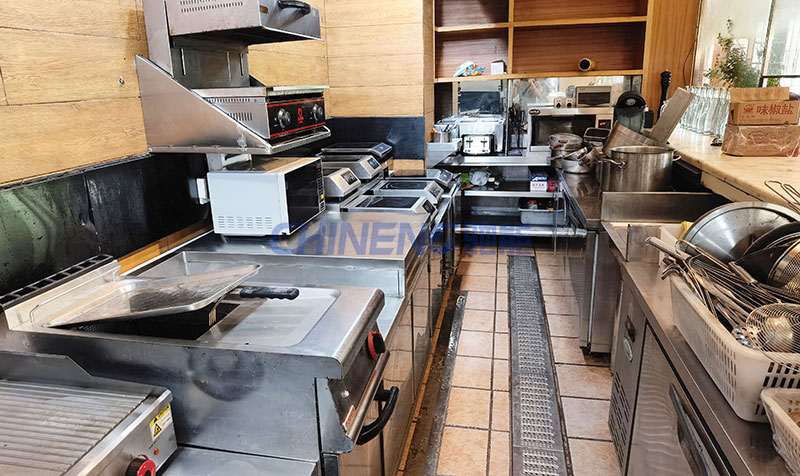 名家花園茶餐廳廚房烹飪間設備