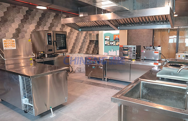 粵菜師傅培訓基地培訓廚房研發區