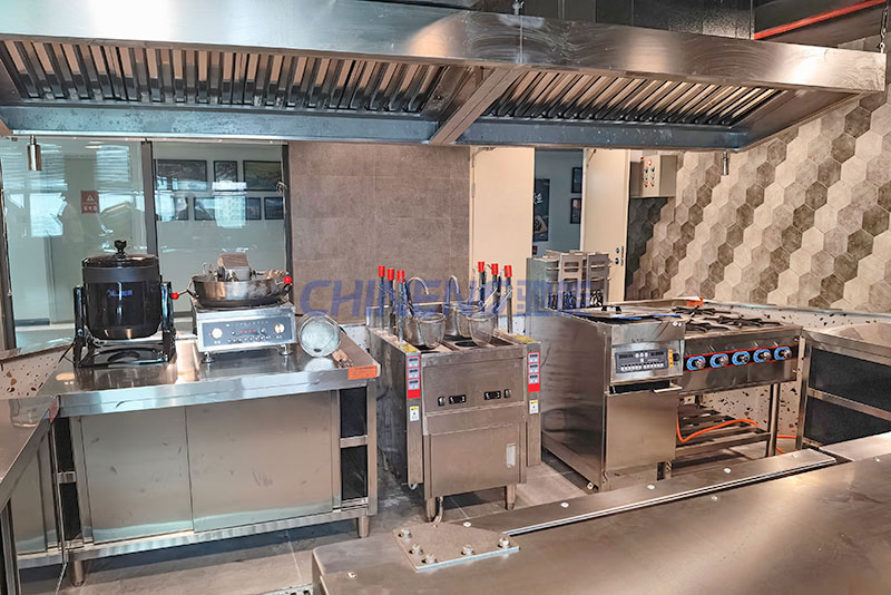 粵菜師傅培訓基地培訓廚房研發區設備
