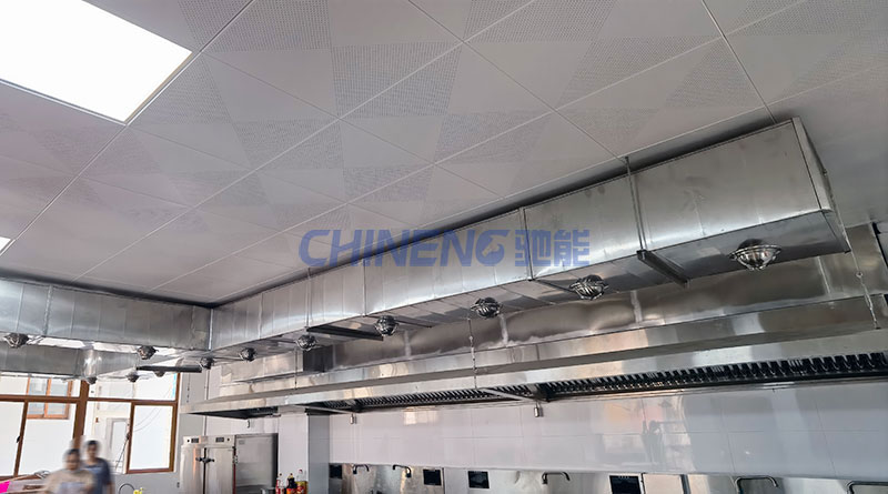 大嶺山鎮第一幼兒園食堂新風系統