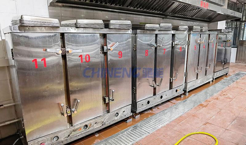 虎門捷勝小學食堂蒸柜