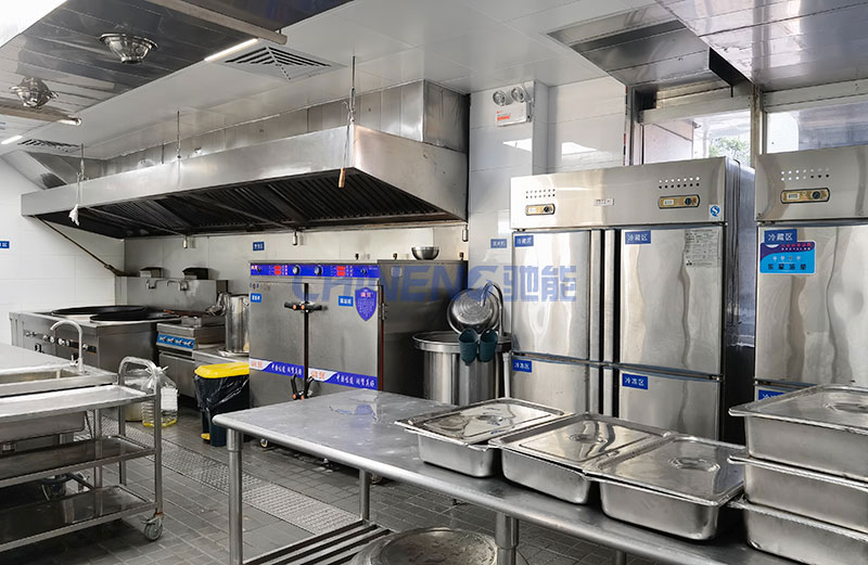 廣州新萊福員工食堂烹飪間設備
