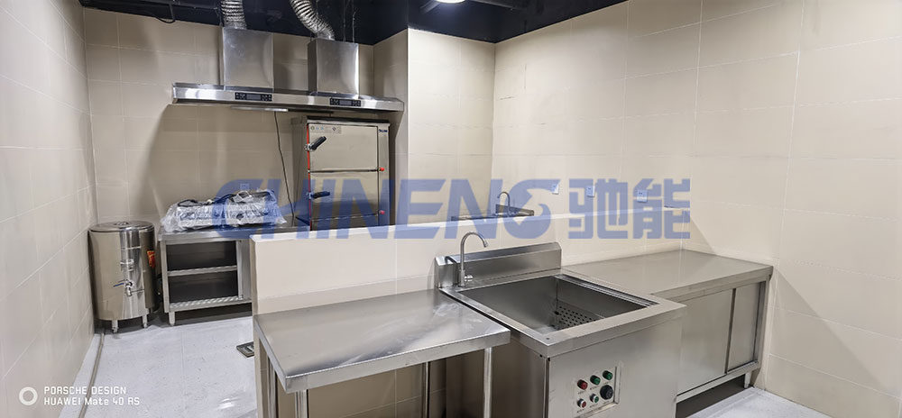 定制學校食堂廚房案例