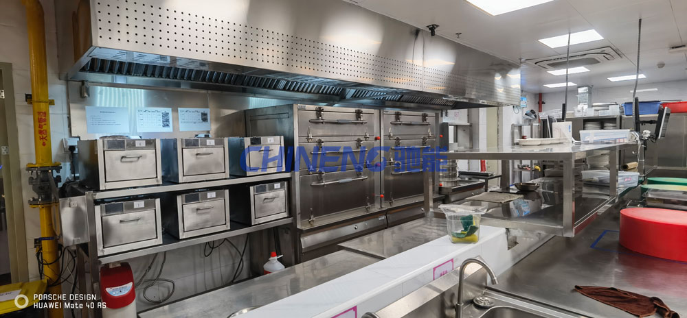 商用廚房油煙抽排系統風量怎么設計