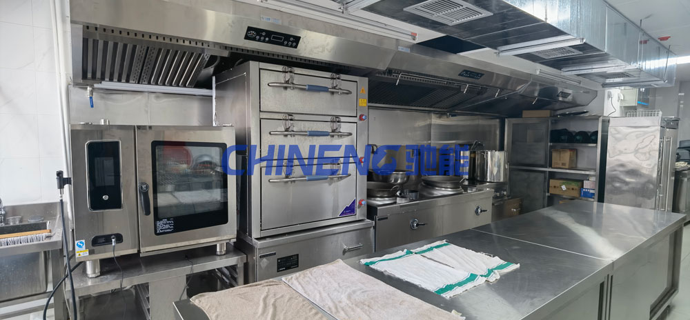 深圳貝特瑞31樓貴客接待廚房工程烹飪區