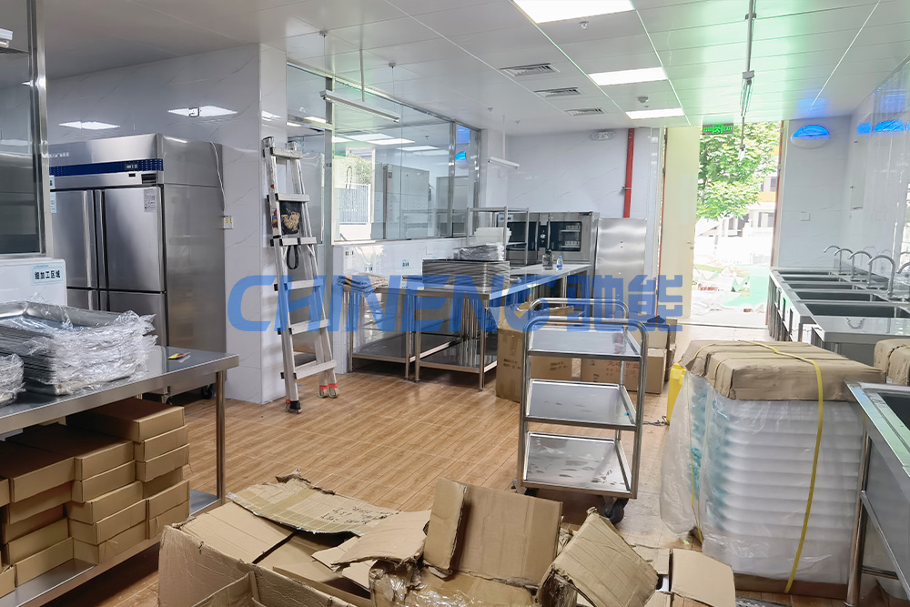 深圳光明璽云幼兒園A級食堂廚房加工間