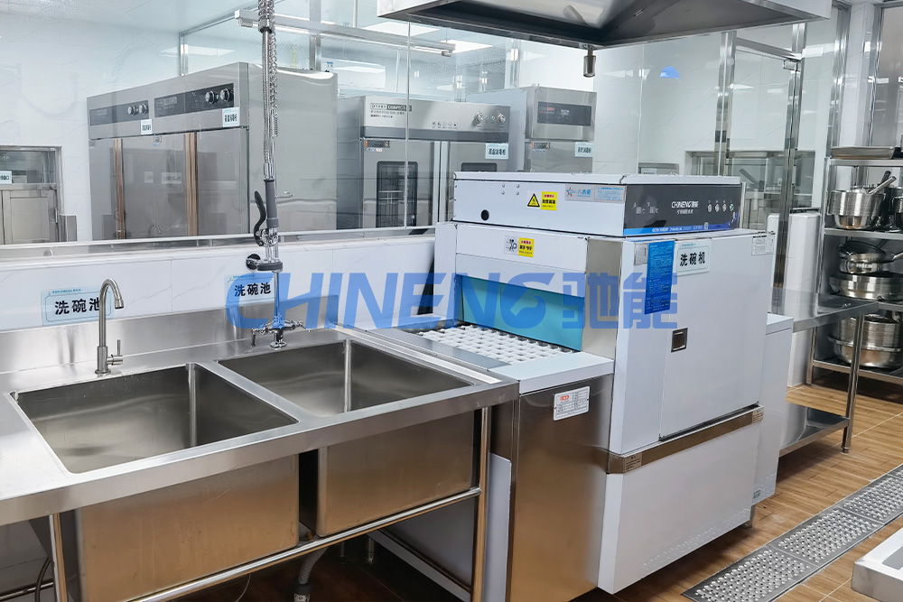 深圳光明璽云幼兒園A級食堂廚房洗消間