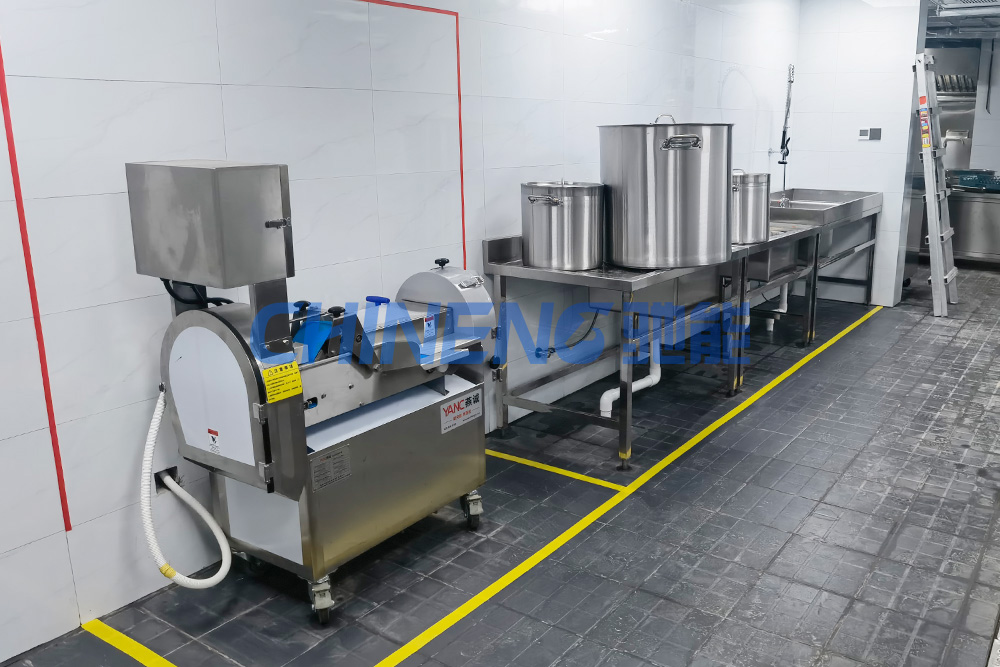 深圳貝特瑞員工食堂廚房工程加工區